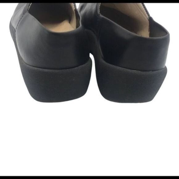 Wolky Black Platform Shoes Walking Comfort Size 41 EU US 10/10.5 - Picture 7 of 14